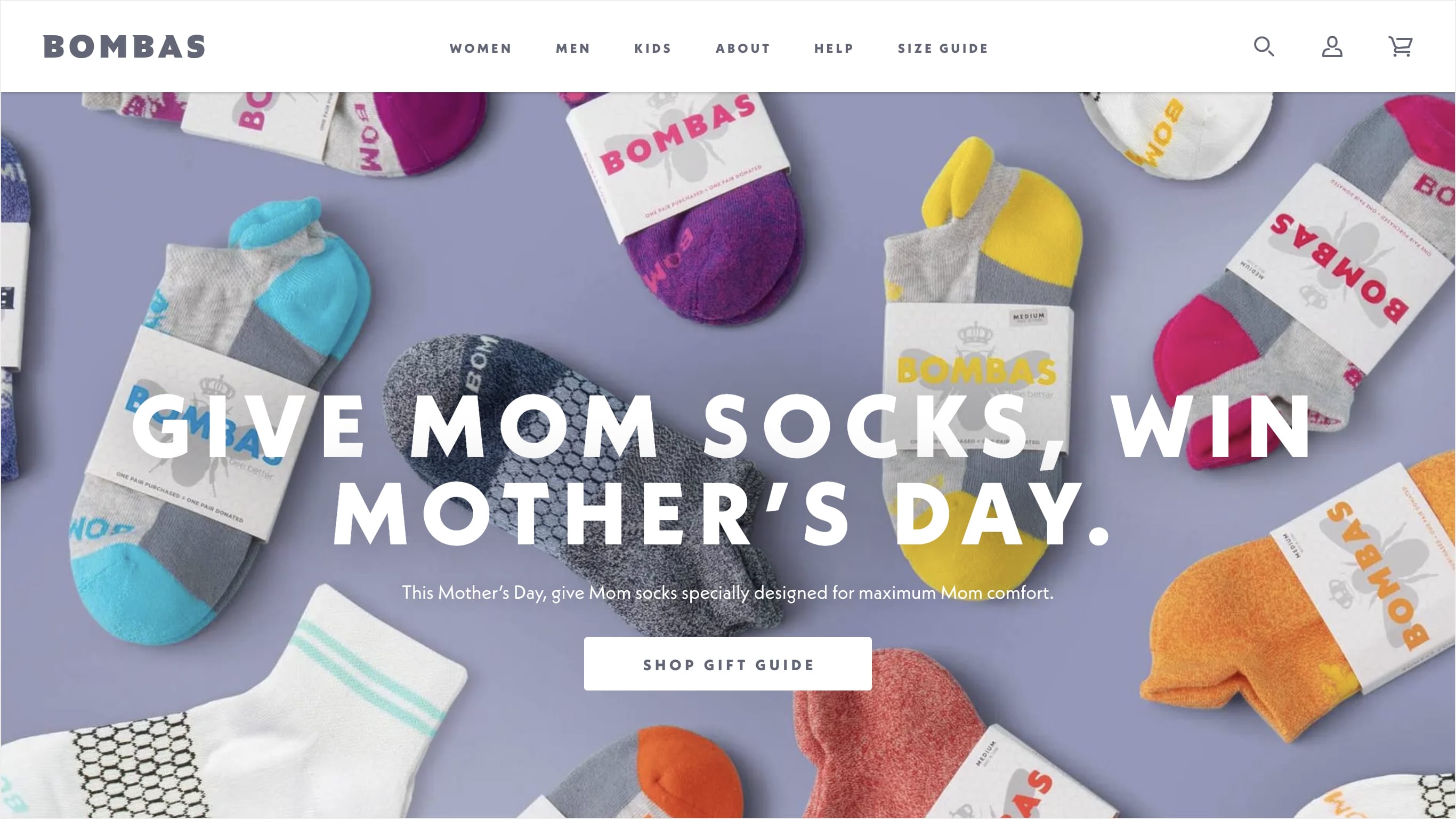 Bombas Shopify Site