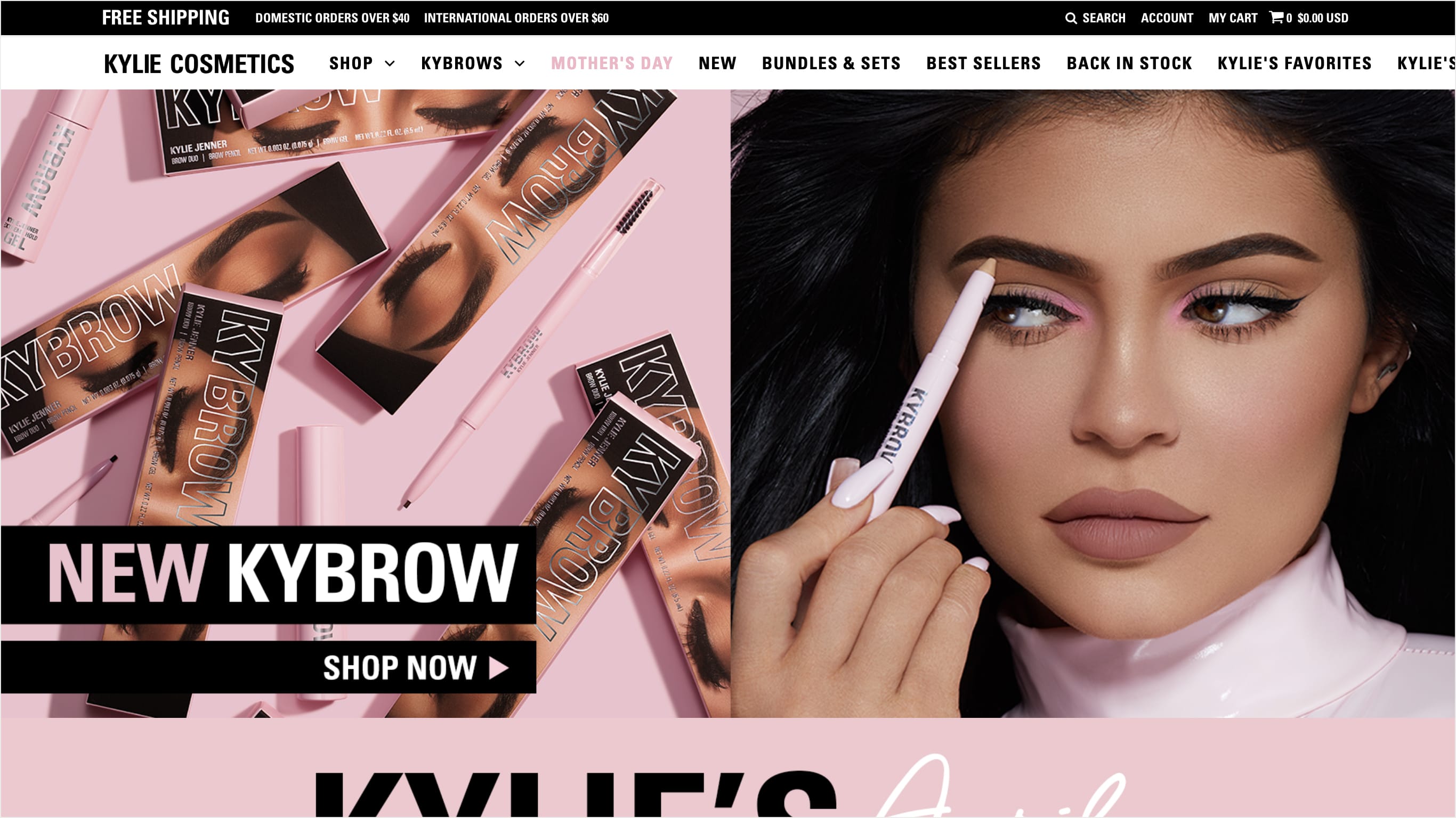 ROXO | Kylie Cosmetics Shopify Site