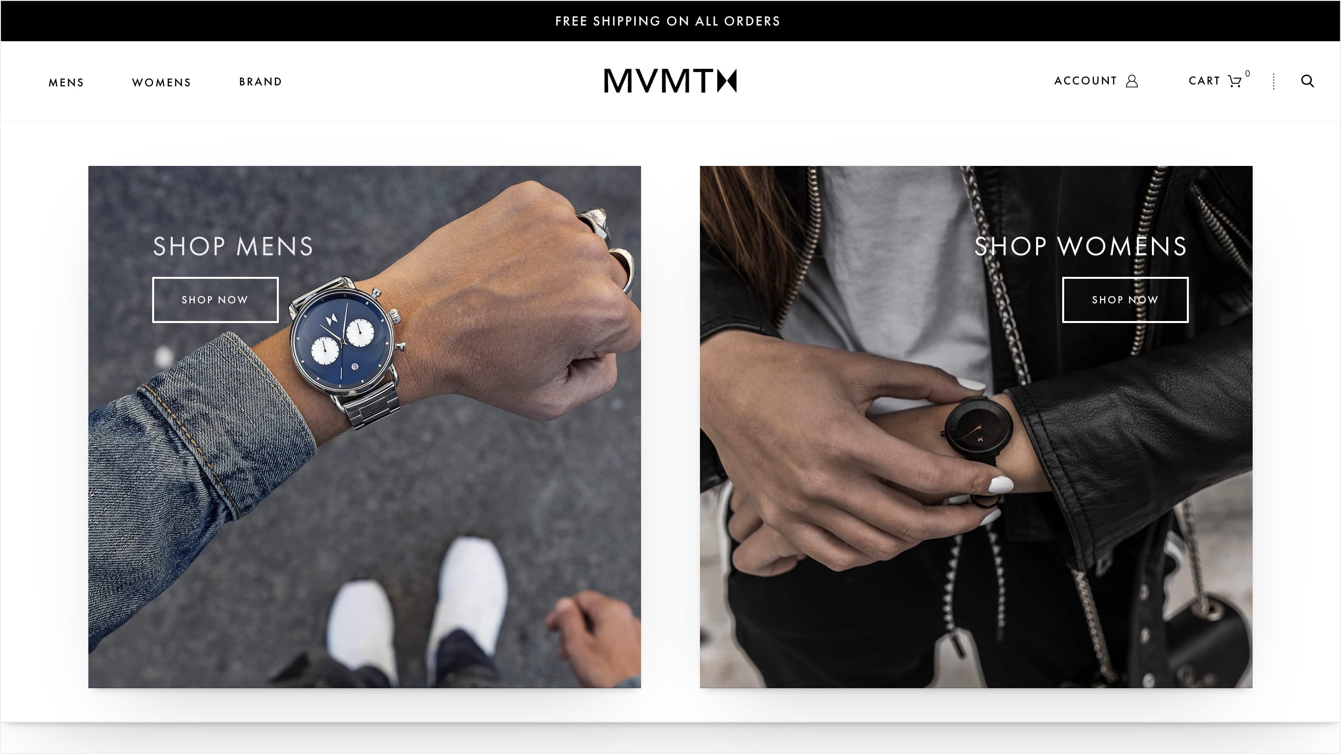 MVMT Shopify Site