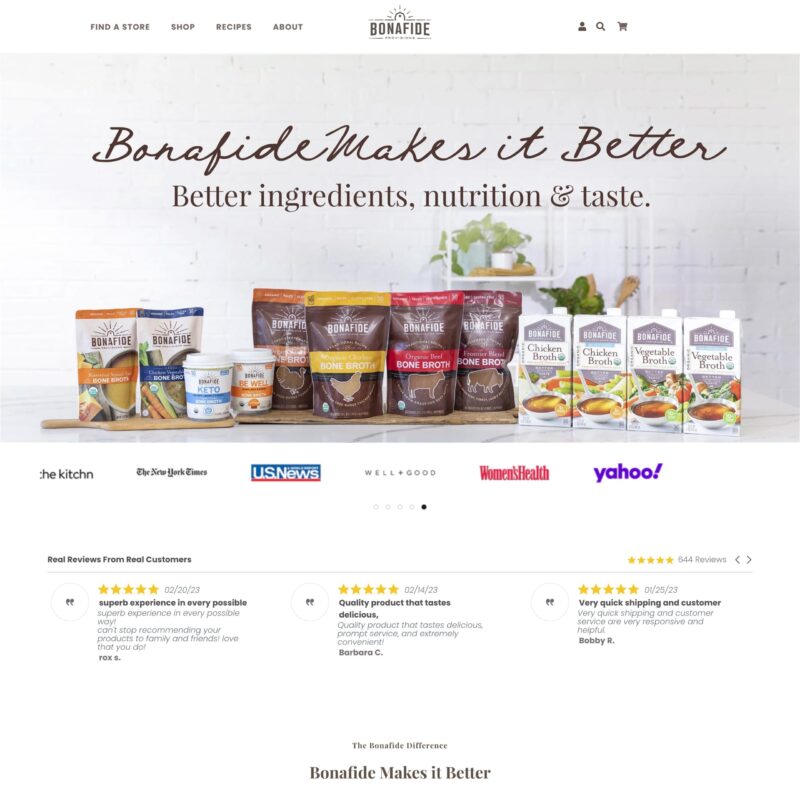 ROXO | Bonafide Provisions Home Page